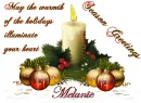 Season Greetings - Melanie