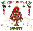 XMAS TREE - CHRISTY