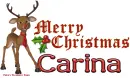 Carina Rudolph Christmas