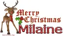 Milaine Rudolph Christmas