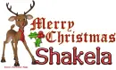 Shakela Rudolph Christmas