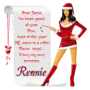 Sexy Santa Girl Rennie