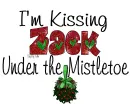 Zack - Christmas Mistletoe Jessica