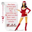 Sexy Santa Girl Shakela
