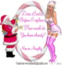 Dear Santa -pink