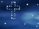 Cross On Night Sky