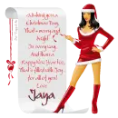 Sexy Santa Girl - Jaya