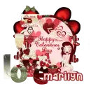 happy valentines day/marilyn