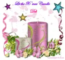 LIT THE CANDLE  - DEB