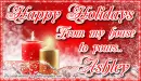 Happy Holidays - Ashley