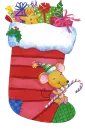 Mouse Christmas Stocking