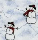 snowman tiled background