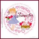 Valentine's Kid Tag 