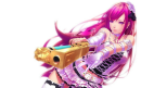 Anime girl with gun