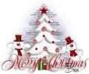 White Christmas tree-Bren