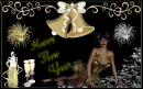Happy New Year gold