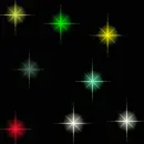 Sparkle colour animated background