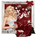 valentines lady with rose/Robbie