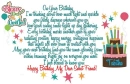 Happy Birthday Tabitha =)