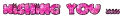 Glitter text