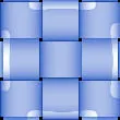 Weave Blue & Silver