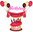 Birthday Girl Turning 10 background