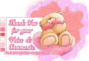 Thank you for voting & commenting - ty