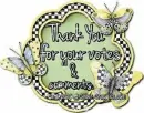 Thank you for voting & commenting - ty