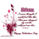 Adam - Changed My World - Valentines