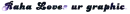 Glitter text