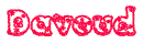 Glitter text