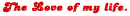 Glitter text