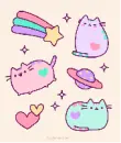 Pusheen the cat.