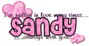 Sandy - Love Valentine Tracey