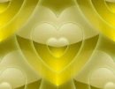 bright yellow hearts seamless background