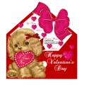 Valentine puppy