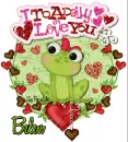Belen -  I toadally love you Valentine