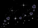 glitter heart background