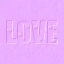 embossed love seamless background