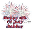 4th Of July - Ashley