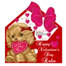 Happy valentines pup/raha