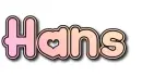 for my sweet friend hans