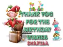TQ 4 Bthday Wishes ~ Shakela