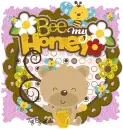 Bee My Honey Bear Love Friendship Valentine Valentine's Day