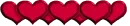 Valentine Hearts divider