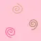 pink brown swirly