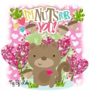 I'm nuts for you Valentine Squirrel