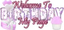 Welcome to my birthday page - wel