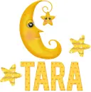 Tara Moon and Stars
