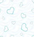 blue hearts background